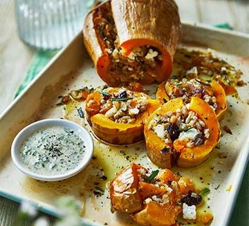 Stuffed squashetta