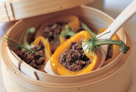 Stuffed sweet peppers