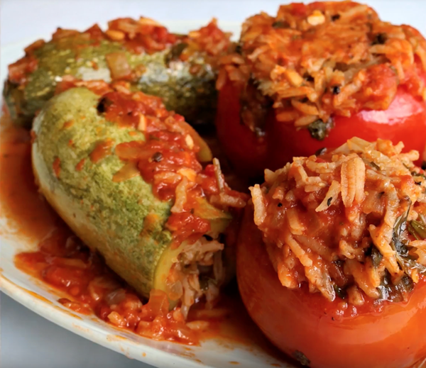 Stuffed vegetables