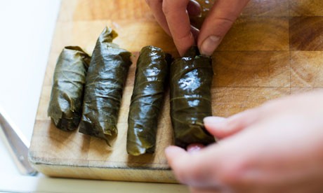 Stuffed vine leaves