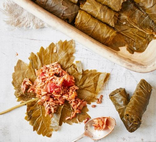 Stuffed vine leaves