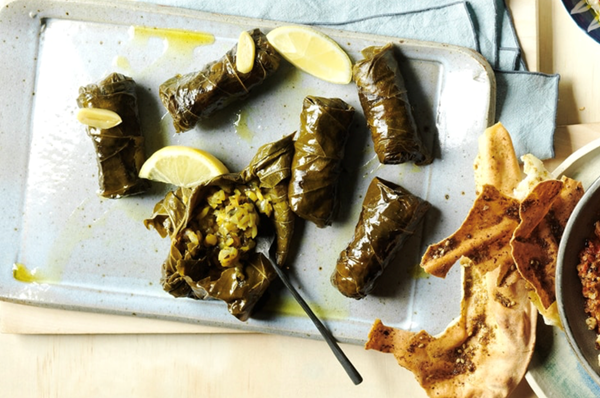Stuffed vine leaves (Dolmeh)