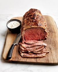 Stupid-simple roast beef with horseradish cream