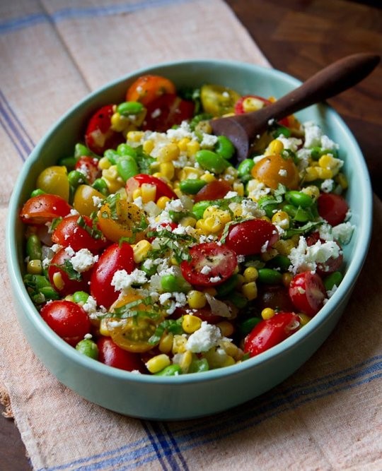 Succotash salad