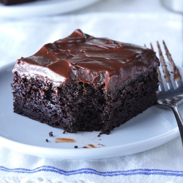 Sue’s chocolate zucchini cake