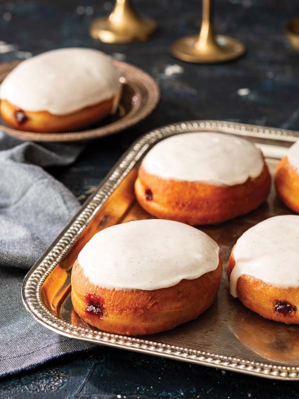Sufganiyot [vanilla glaze]