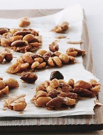 Sugar-and-spice candied nuts
