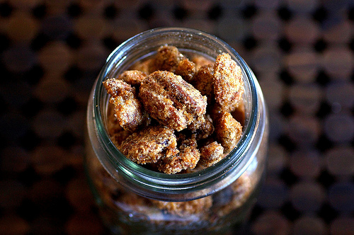 Sugar-and-spice candied nuts