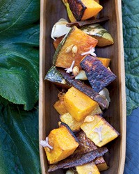 Sugar-and-spice-roasted squash