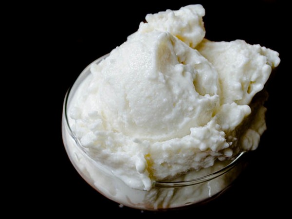 Sugar cane soft serve ice cream