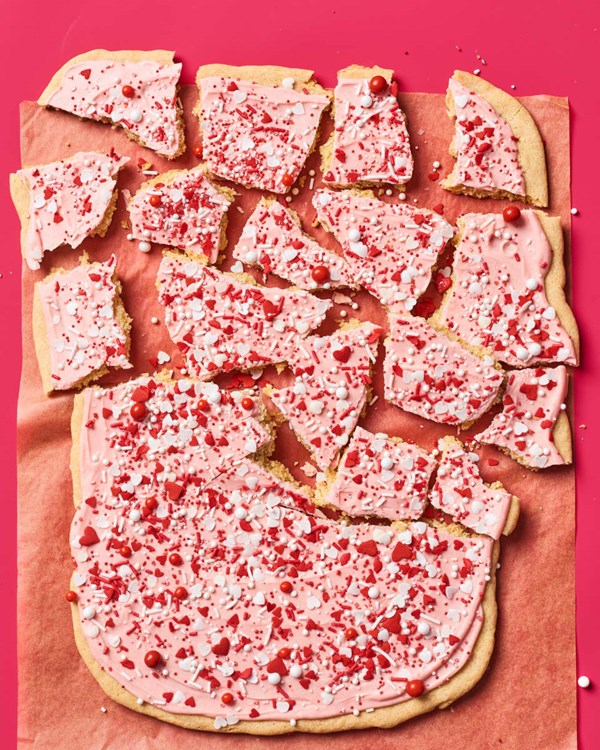 Sugar cookie bark