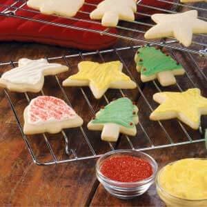 Sugar cookie cutouts