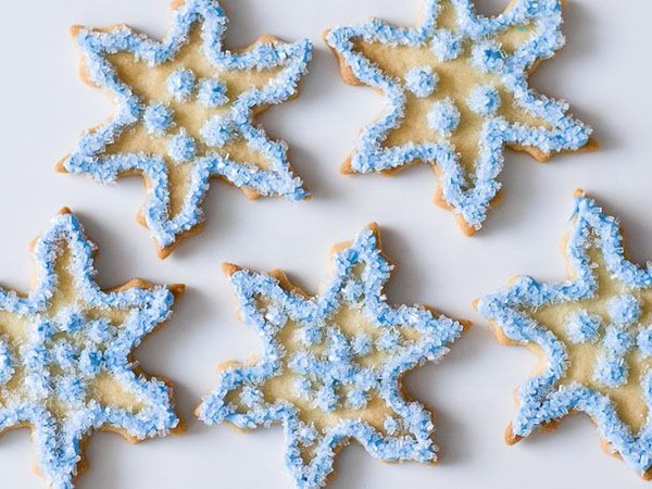 Sugar cookies with royal icing