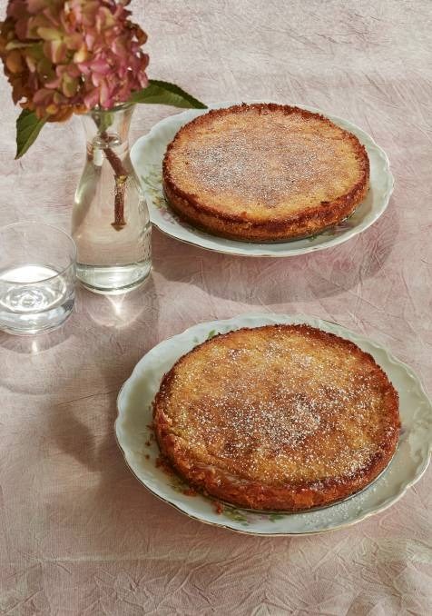 Sugar lemon tart