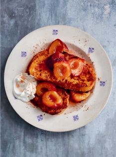 Sugar plum French toast