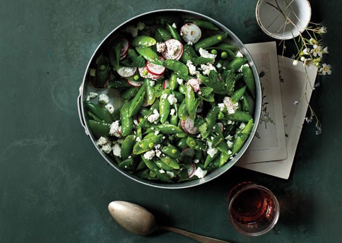 Sugar snap salad
