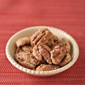 Sugared pecans