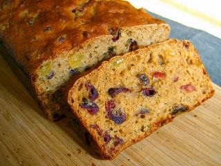 Sugarless honey tea bread