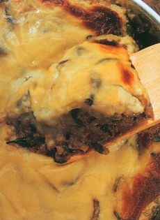 Sultan's moussaka (Patlican musakkasi)