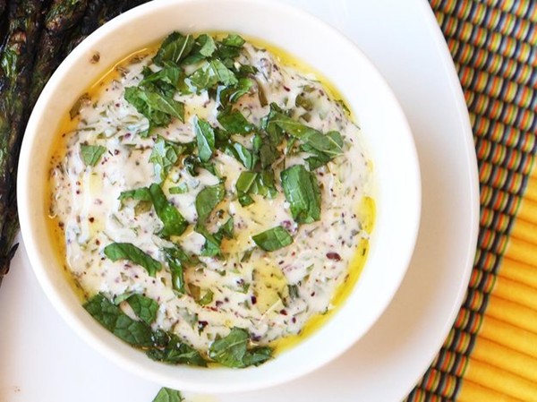 Sumac and mint aioli
