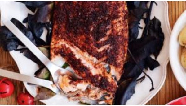 Sumac and orange salmon