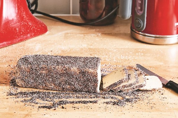 Sumac and vanilla shortbread