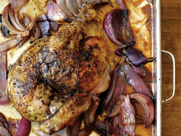 Sumac-roasted chicken du Monde