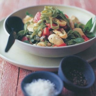 Summer ackee pasta