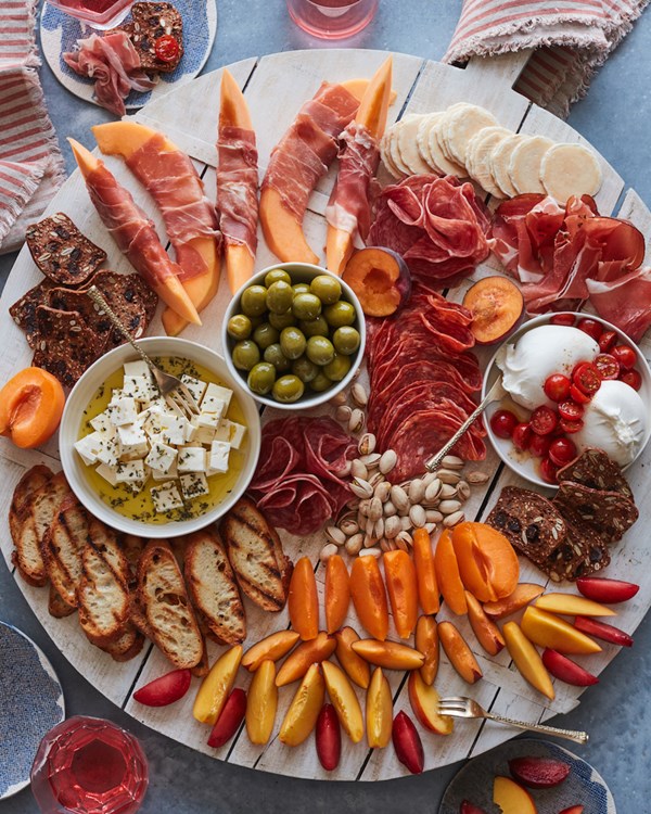 Summer appetizer board