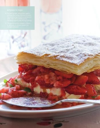 Summer berry & cream sandwich