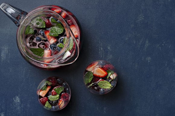 Summer berry and ruby Cabernet punch