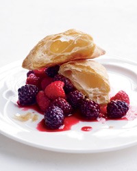 Summer berry tarts