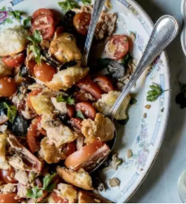 Summer bread salad