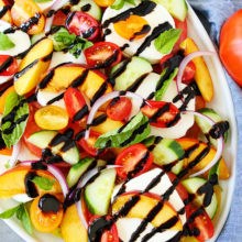 Summer Caprese salad