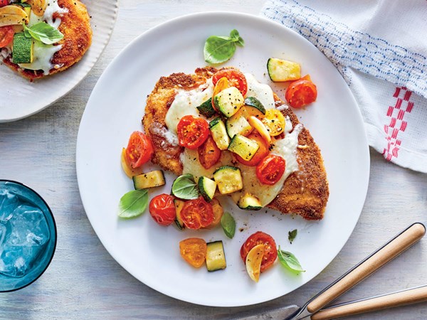 Summer chicken Parmesan