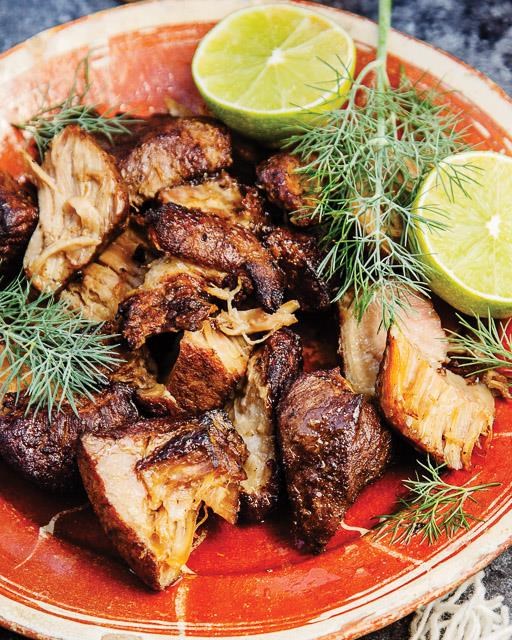 Summer Christmas carnitas