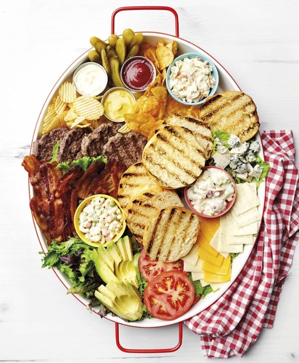 Summer cookout board