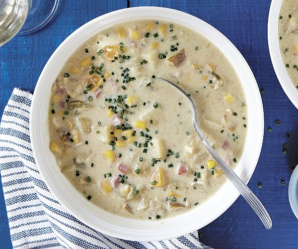 Summer corn chowder