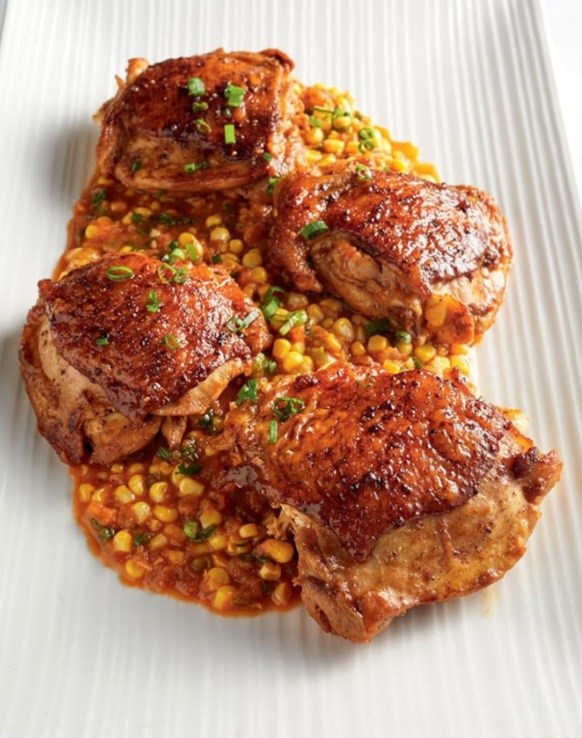 Summer corn maque choux