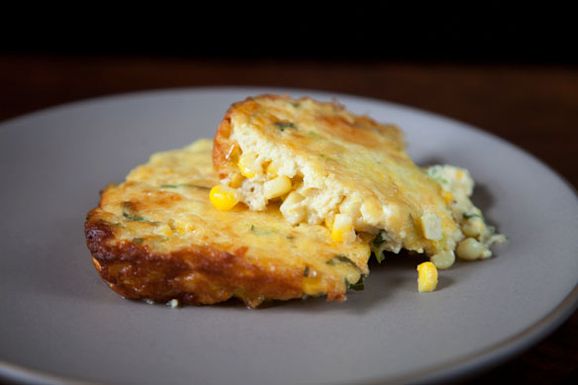 Summer corn pudding
