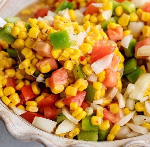 Summer corn salad