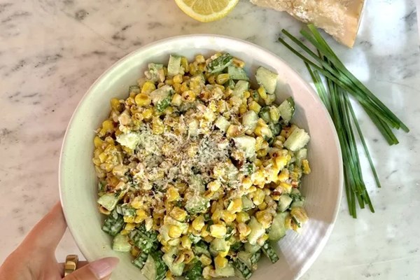 Summer corn salad by Kit Keenan