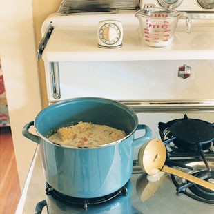 Summer corn soup