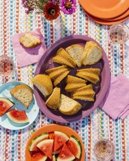 Summer fling coconut and lime coffee cake