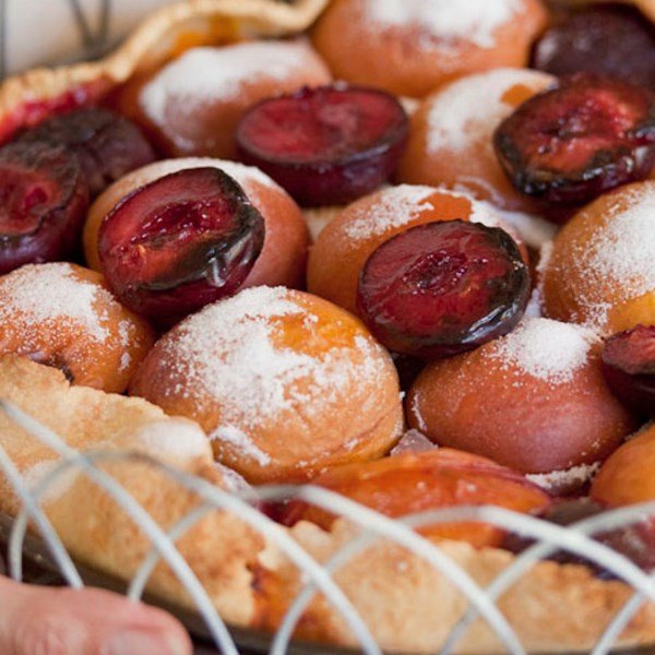 Summer fruit crostata