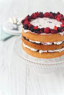 Summer fruit Genoise