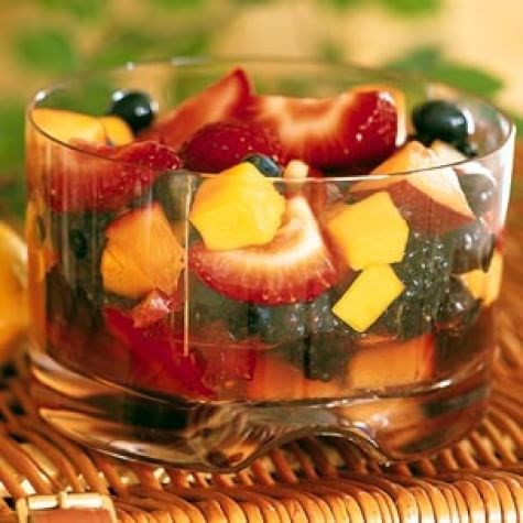 Summer fruit salad with sambuca