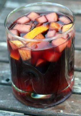 Summer fruit white tea sangria