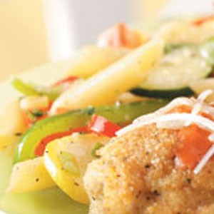 Summer garden pasta 
