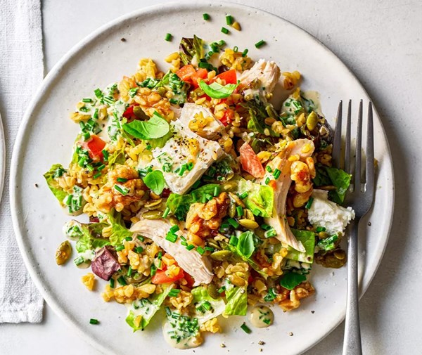 Summer leftovers salad